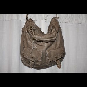 Mossimo supply co beige purse